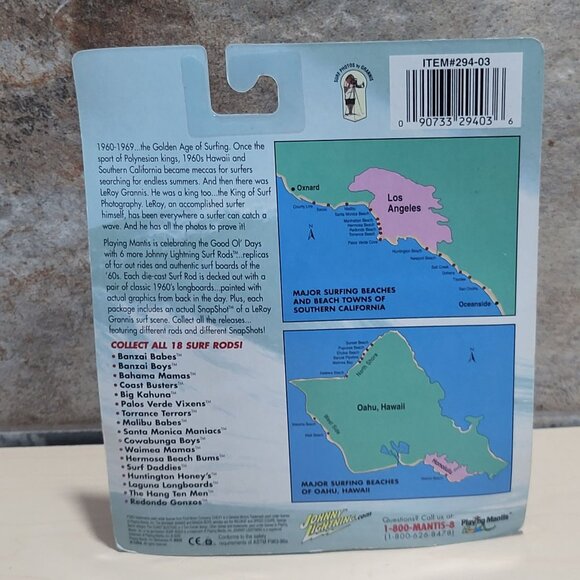 Johnny Lightning Surf Rods Banzai Boys Speed Coupe 2000 Diecast Car Scale 1:64 - Picture 2 of 10